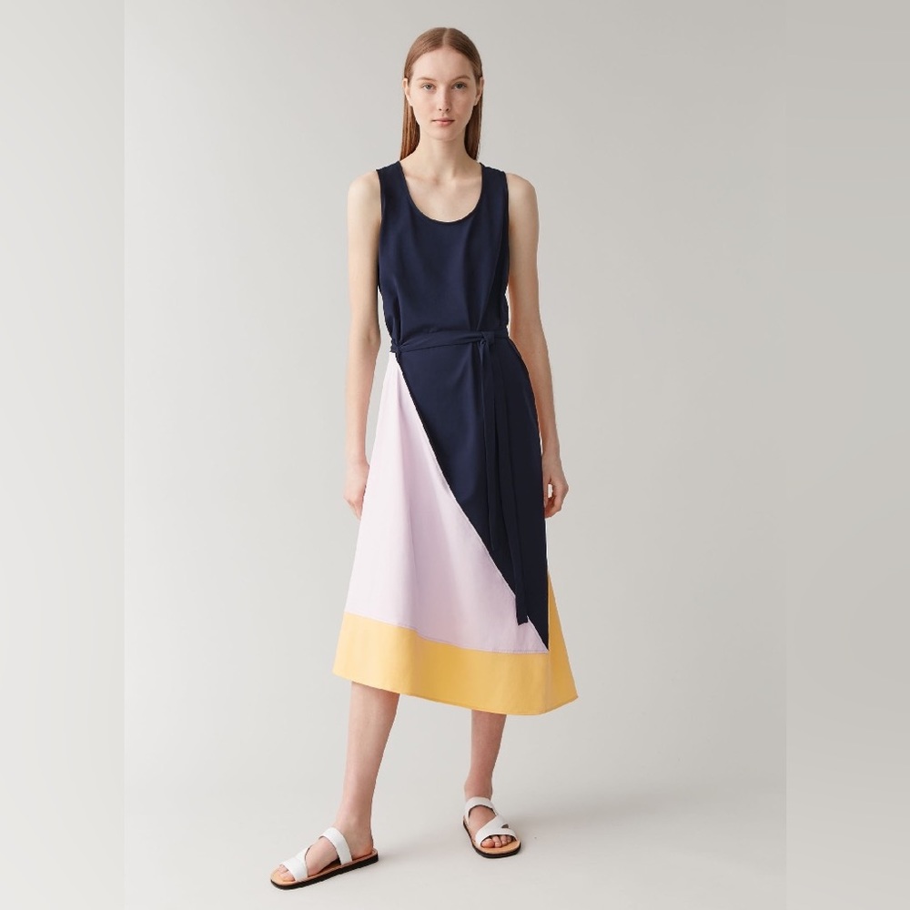 COS Sleeveless Cotton Dress S